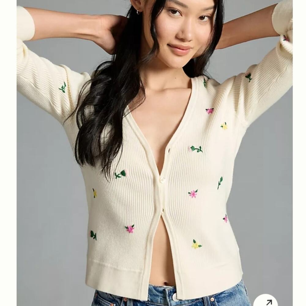 RARE-FAVORITE DAUGHTER The Athena Floral Cardigan 🌸 - Picture 9 of 12